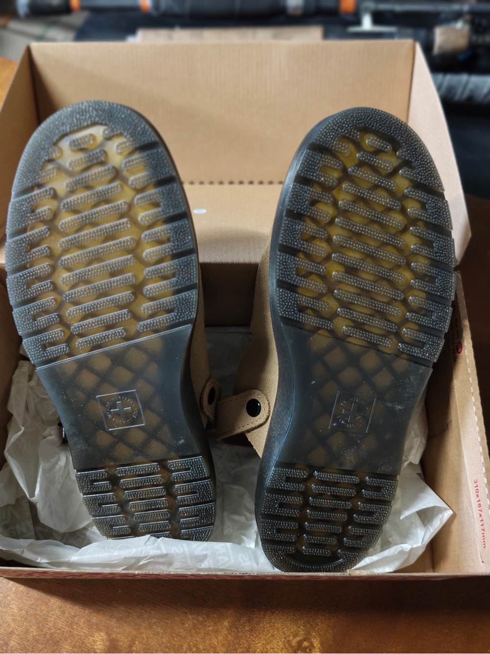 Dr. Martens Tan Suede Chukka Boots - Picture 5 of 6